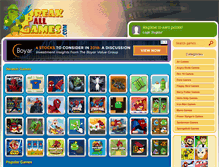 Tablet Screenshot of breakallgames.com